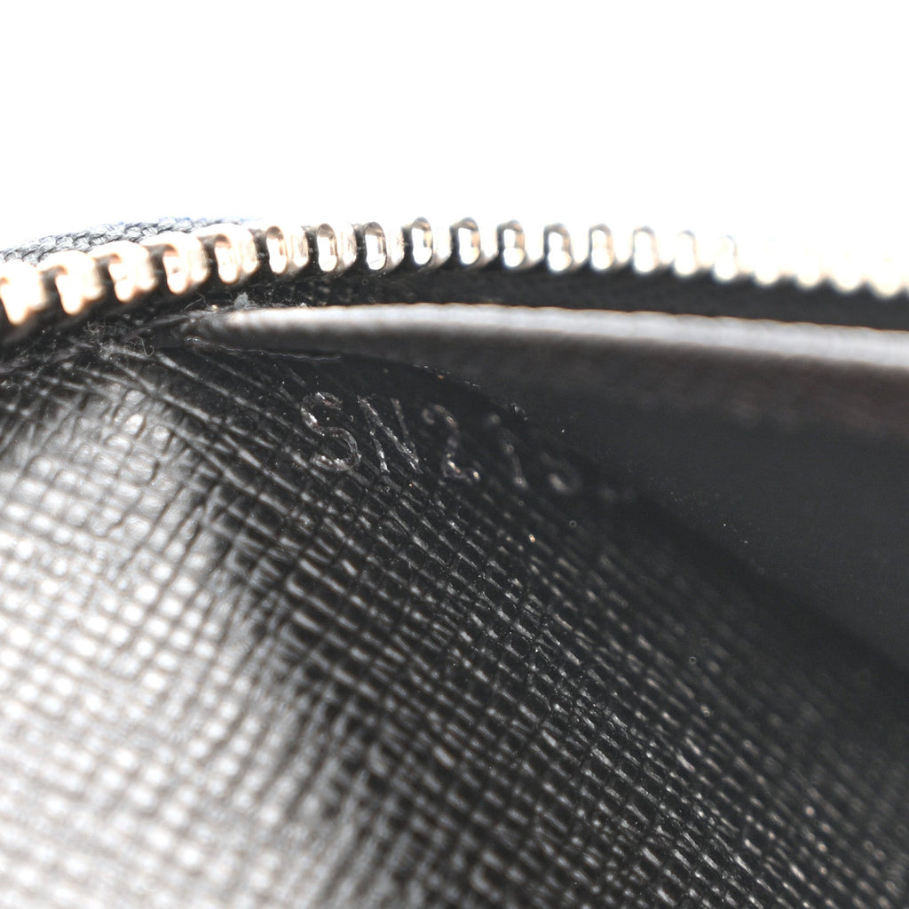Louis Vuitton Epi Electric Zippy Organizer Wallet Black