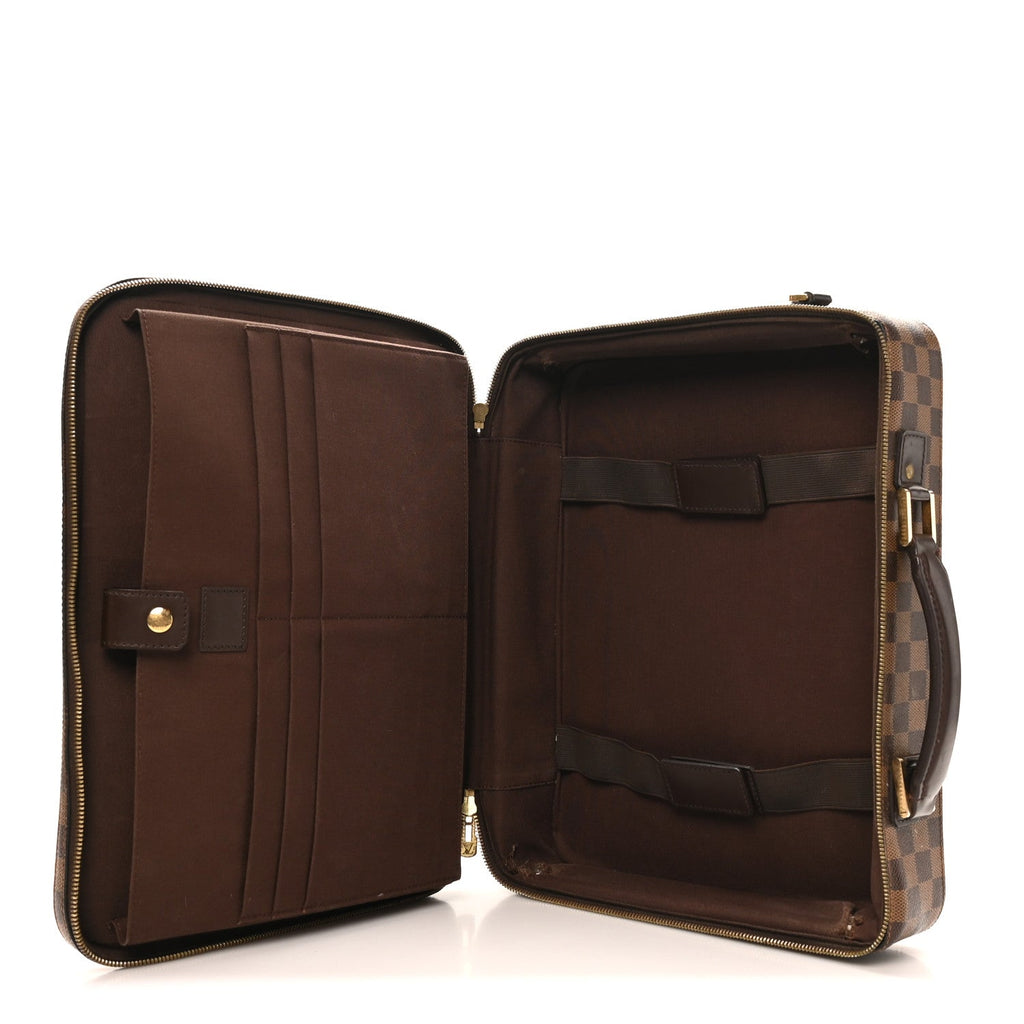 Louis Vuitton Damier Ebene Porte Ordinateur Sabana Computer Case
