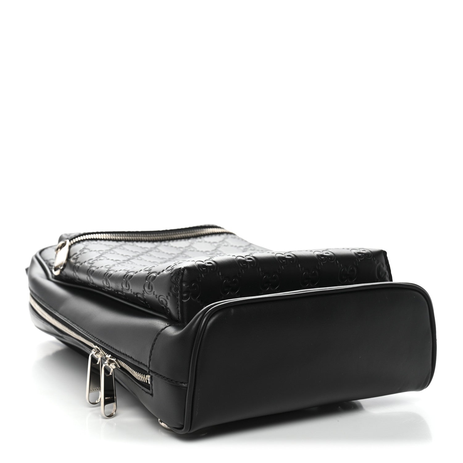 Gucci Guccissima Sling Backpack Black