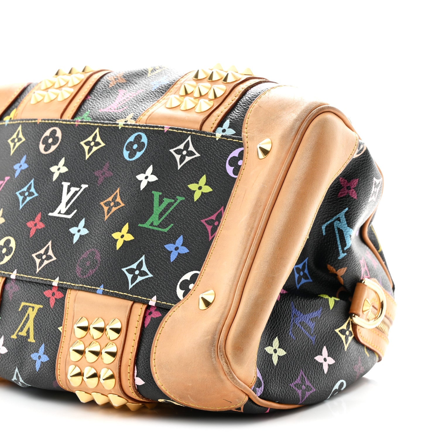 Louis Vuitton Monogram Multicolor Courtney MM Black