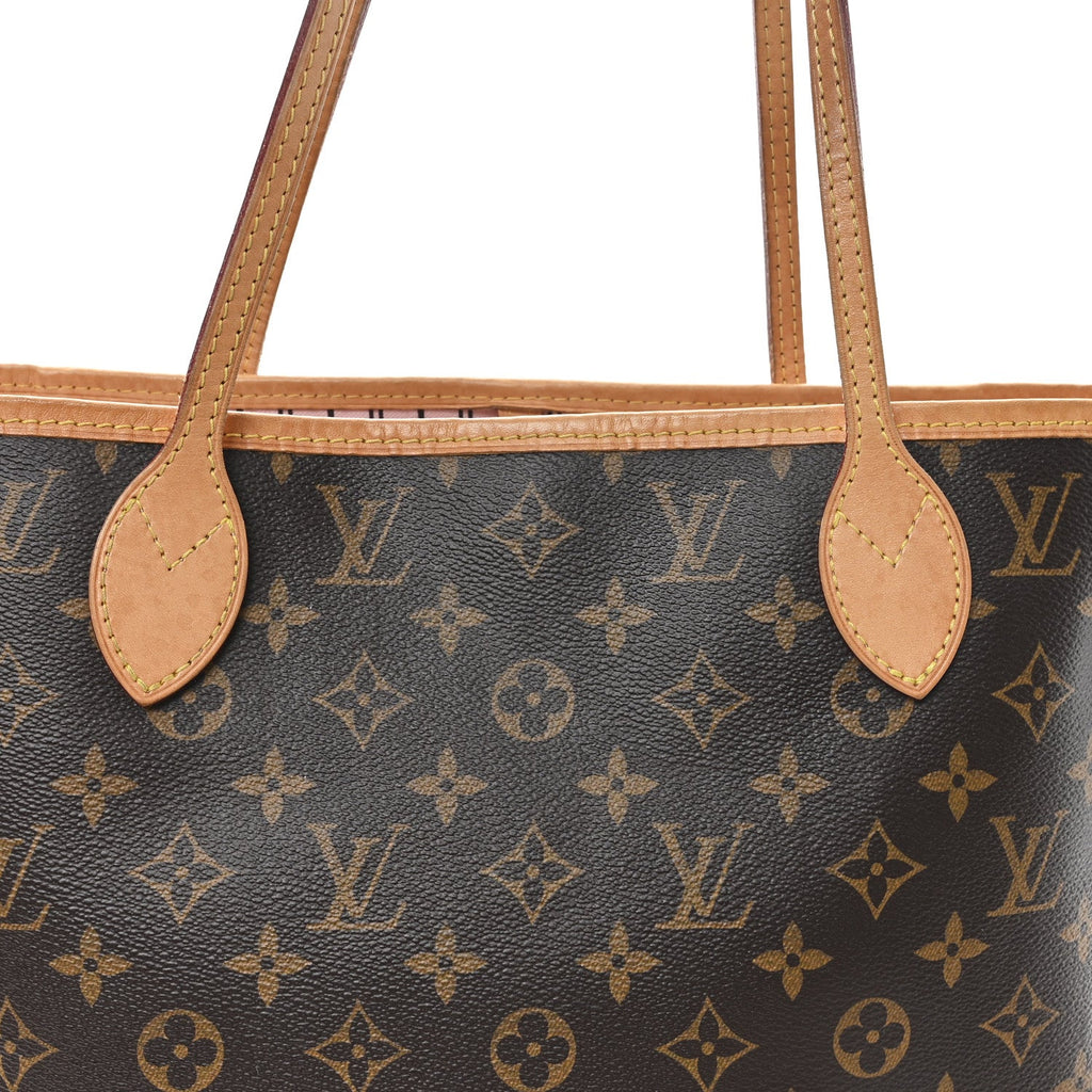 Louis Vuitton Monogram Neo Neverfull MM Rose Ballerine