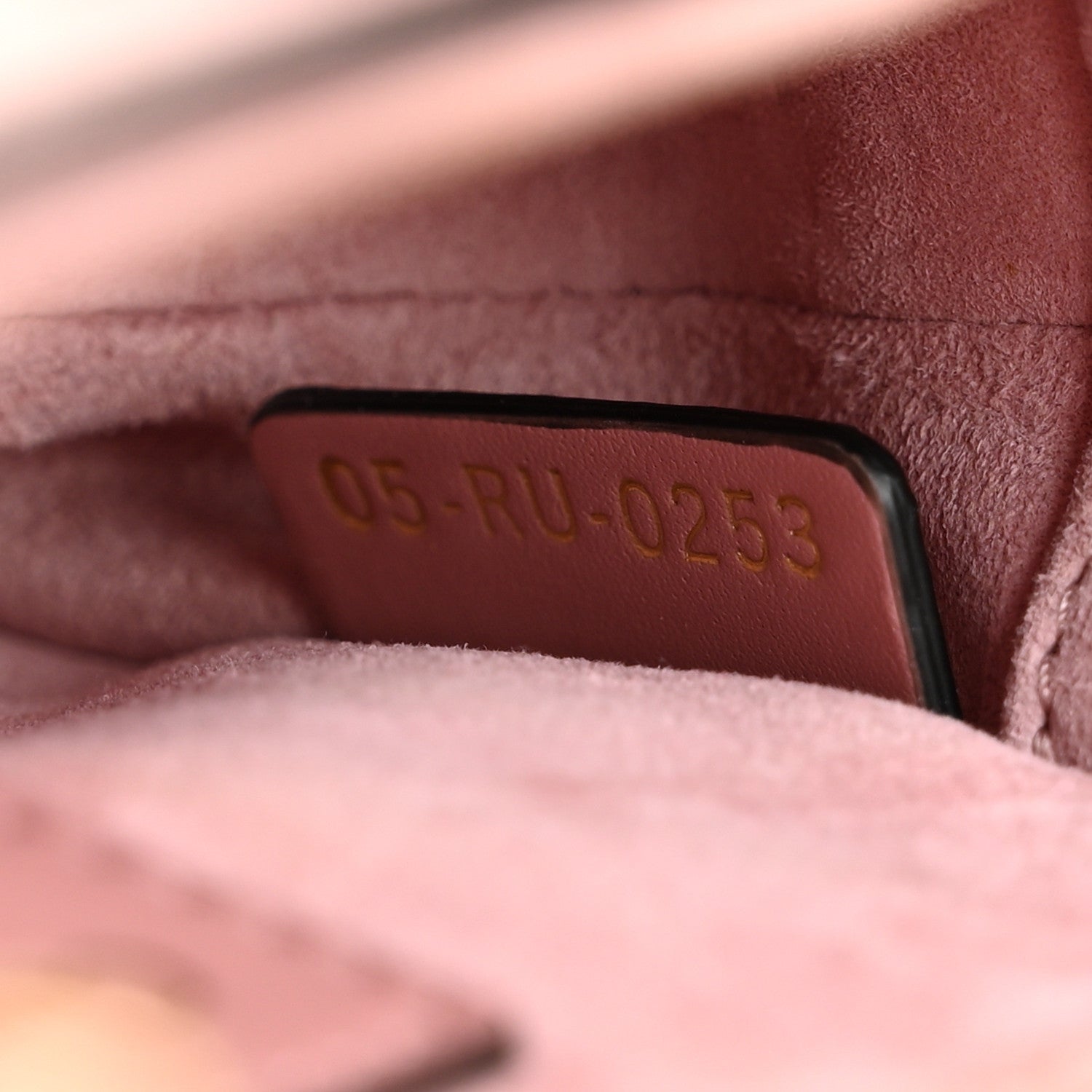 Christian Dior Smooth Calfskin Mini Saddle Bag Antique Pink