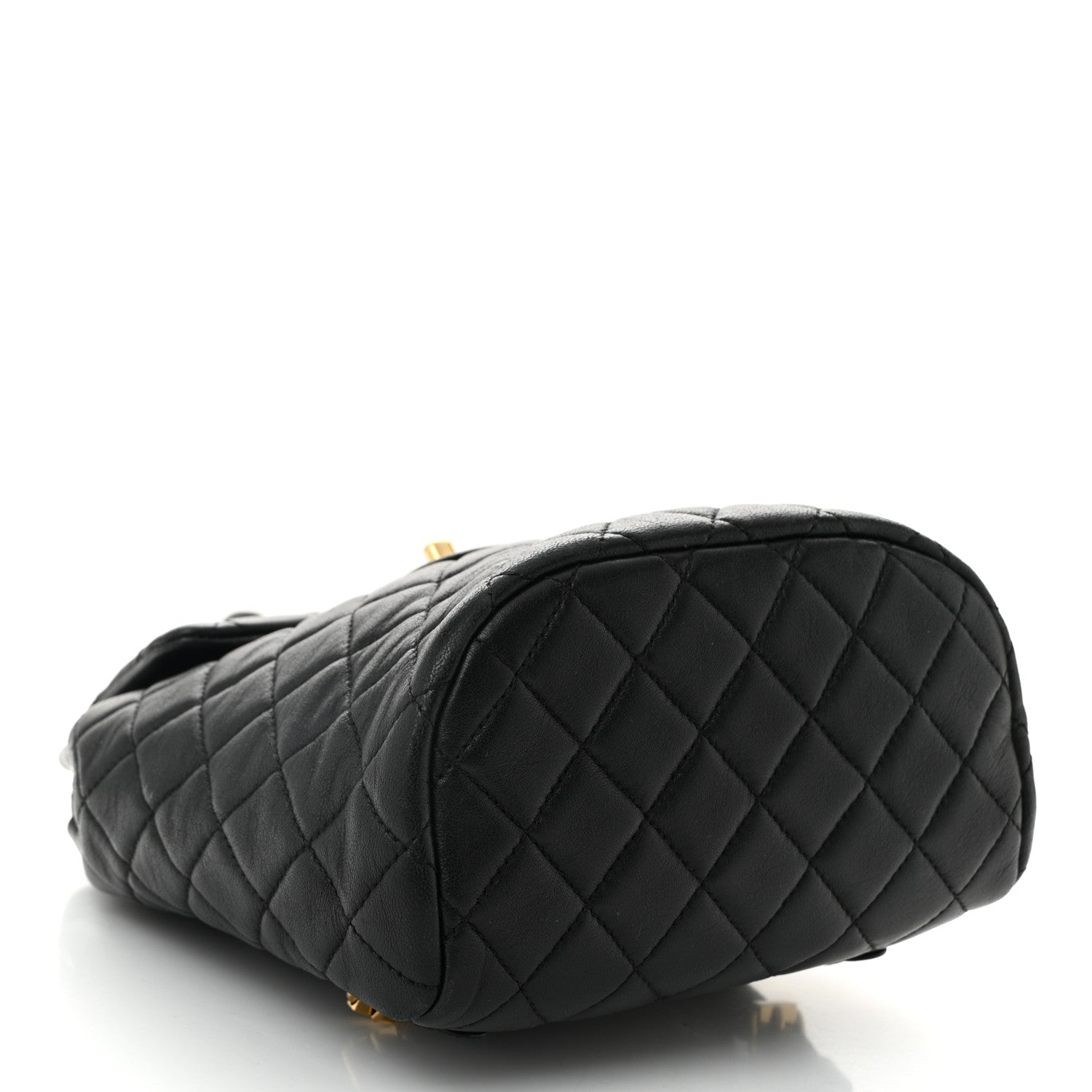 Chanel Lambskin Quilted Mini Urban Spirit Backpack Black