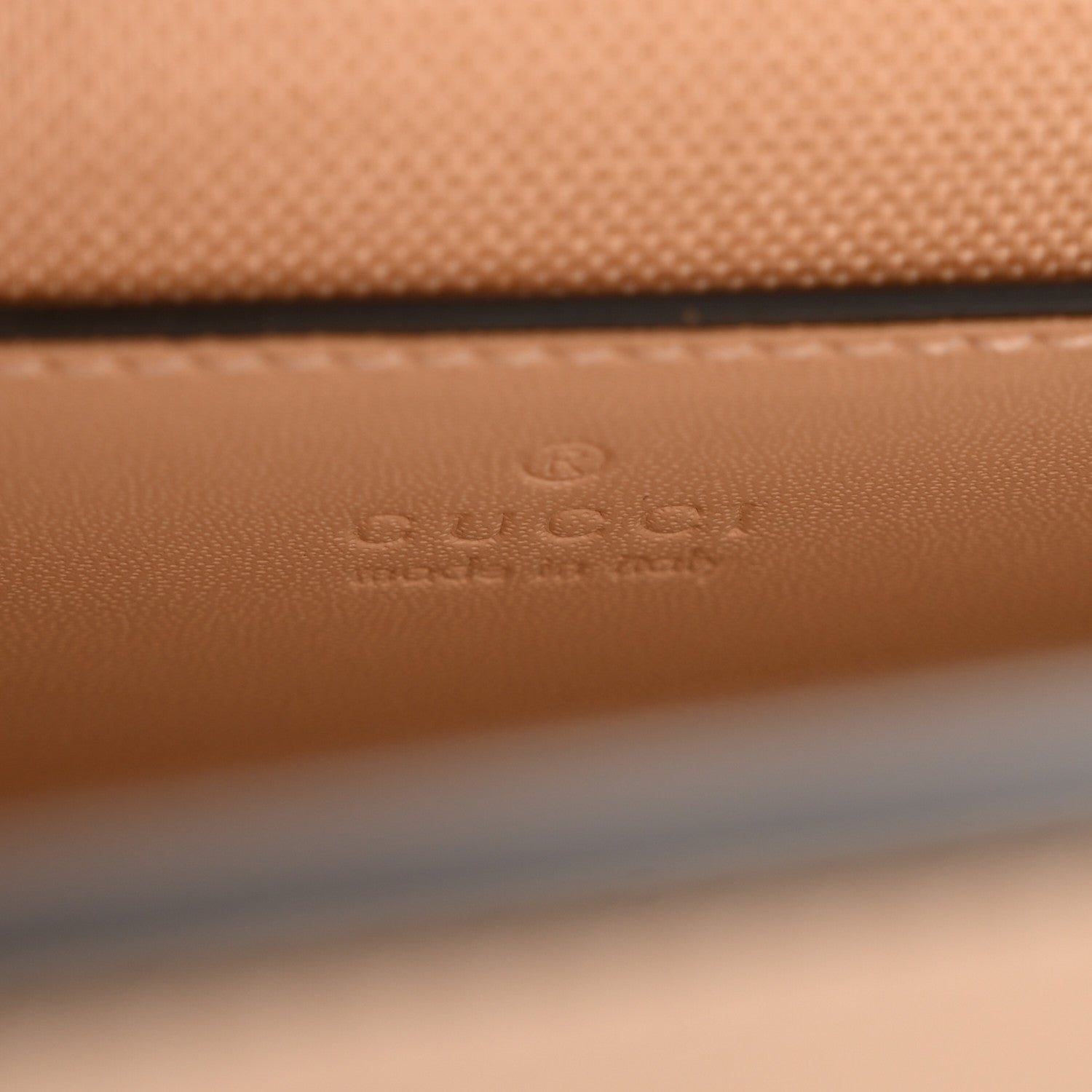 Gucci Denim Calfskin GG Monogram Small Ophidia Chain Shoulder Bag Light Beige