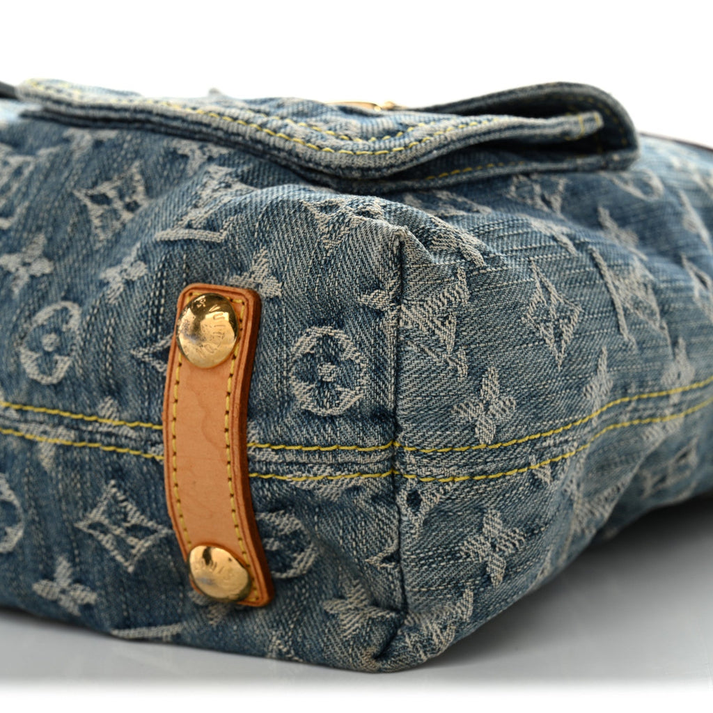 Louis Vuitton Denim Baggy GM Blue