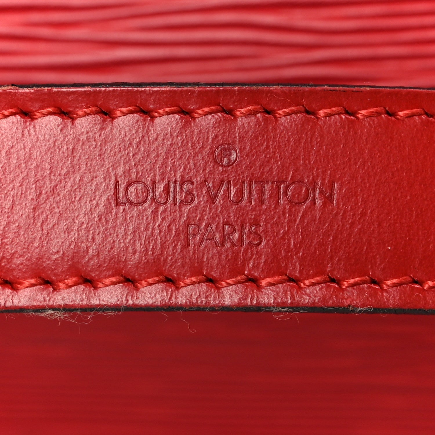 Louis Vuitton Epi Petit Noe Castillan Red