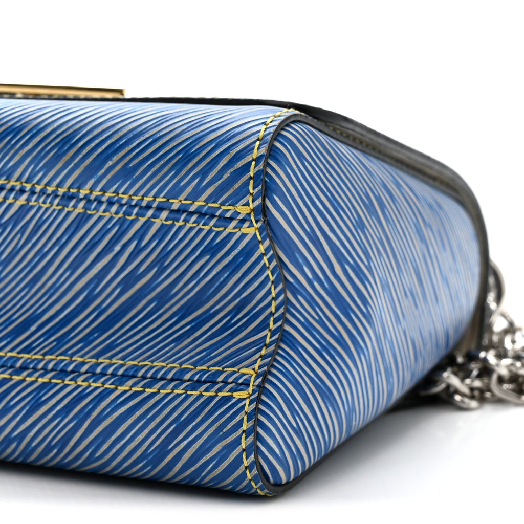 Louis Vuitton Epi Twist Shoulder Bag PM Denim Light