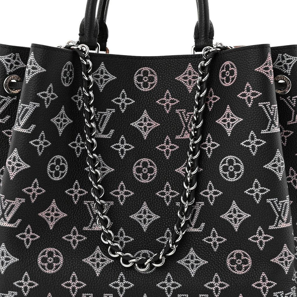 Louis Vuitton Mahina Flight Mode Bella Tote  Black