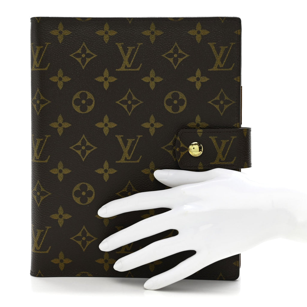 Louis Vuitton Monogram Large Ring Agenda Cover