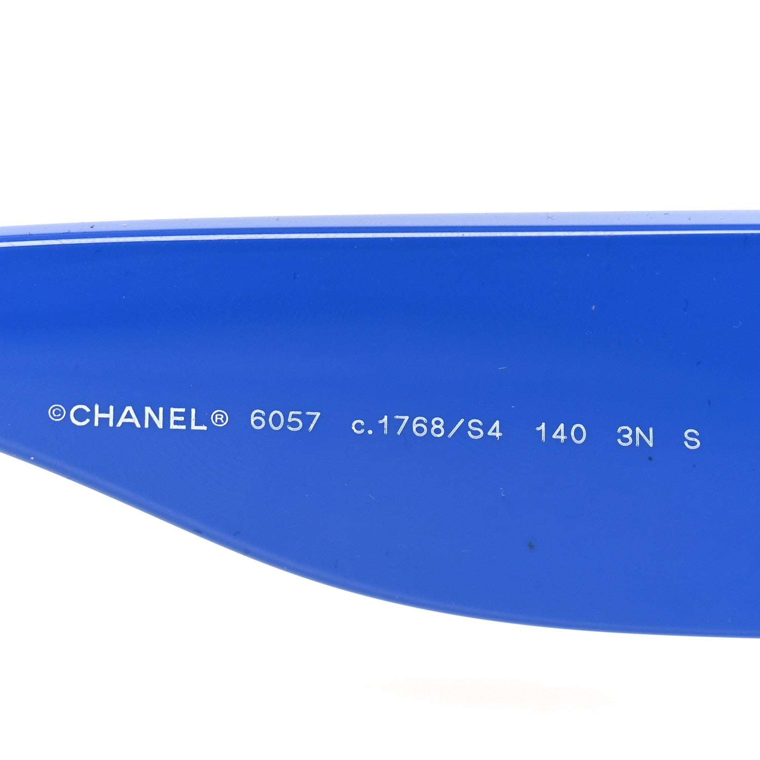 Acetate Cat Eye Sunglasses 6057 Black Blue