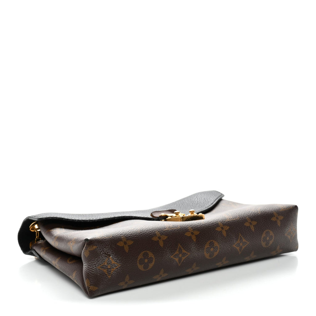 Louis Vuitton Monogram Pallas Chain Black