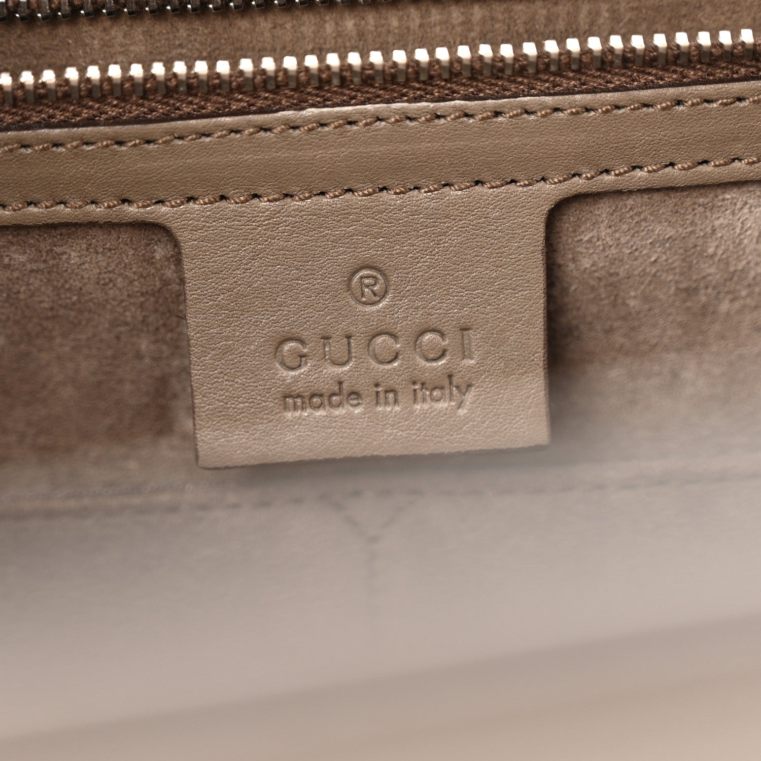 Gucci Regent Calfskin Large Lady Lock Flap Top Handle Bag Grey