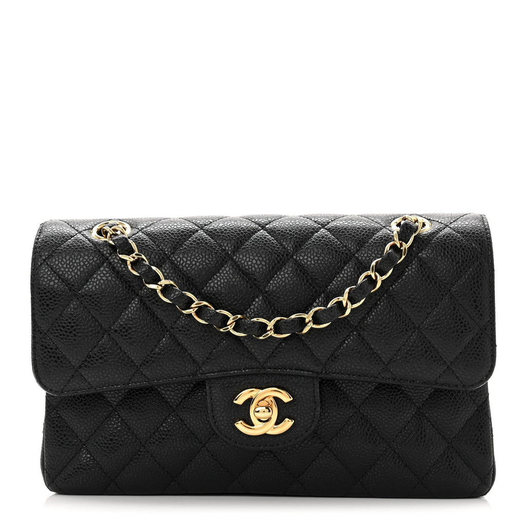 Chanel Caviar Quilted Small Double Flap Black