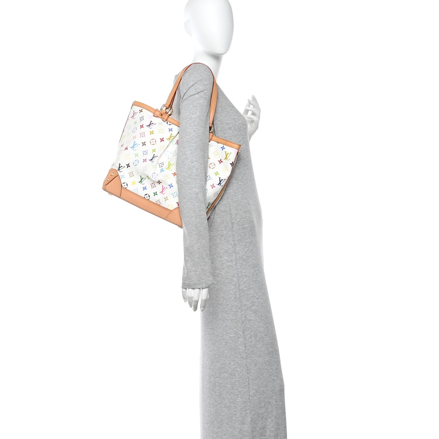 Louis Vuitton Monogram Multicolor Sharleen MM White