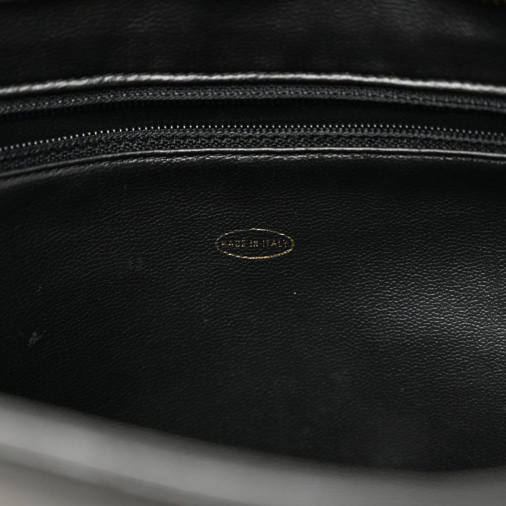 Chanel Lambskin Triple CC Shoulder Bag Black