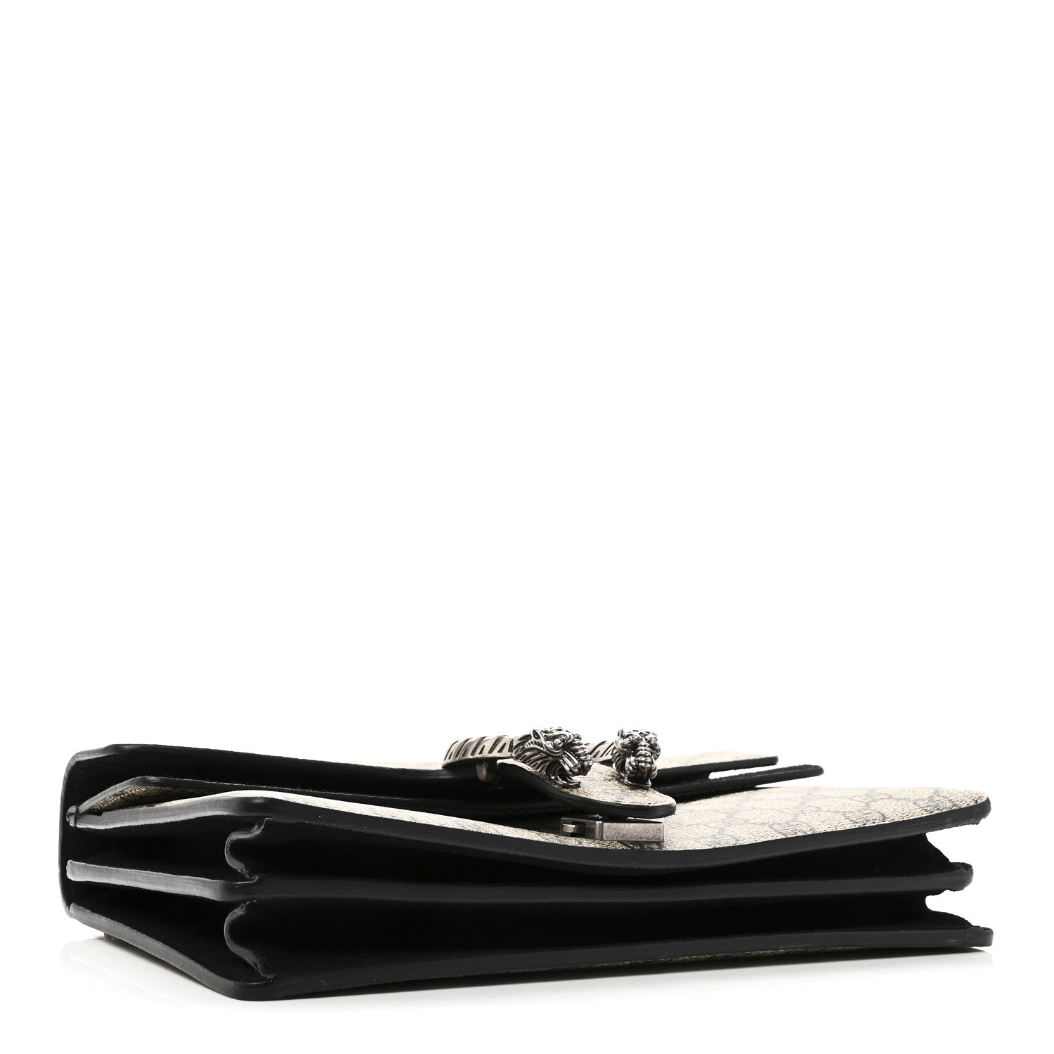Gucci GG Supreme Monogram Small Dionysus Shoulder Bag Black