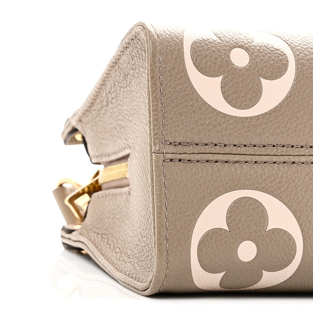 Louis Vuitton Empreinte OnTheGo East West Dove Cream
