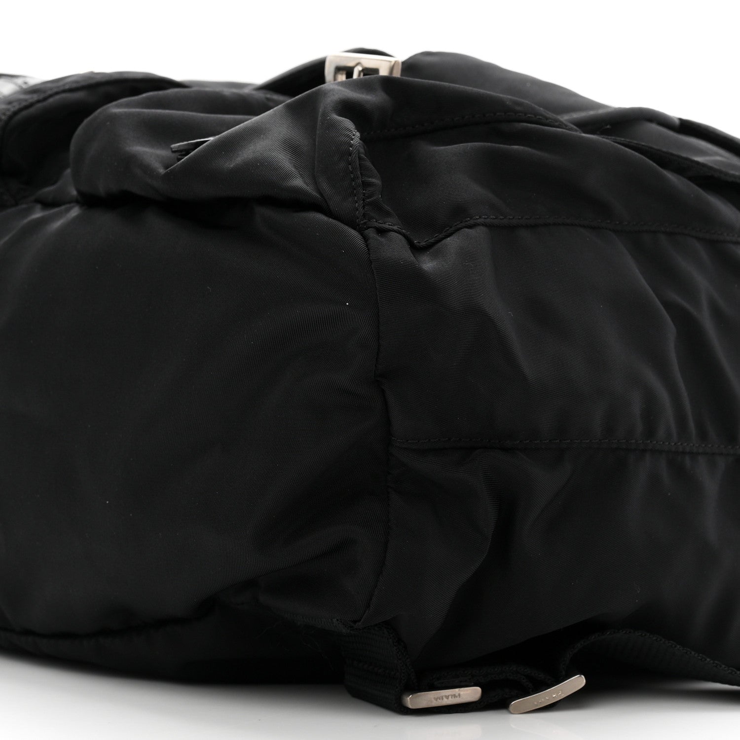 Prada Tessuto Nylon Vela Medium Backpack Black