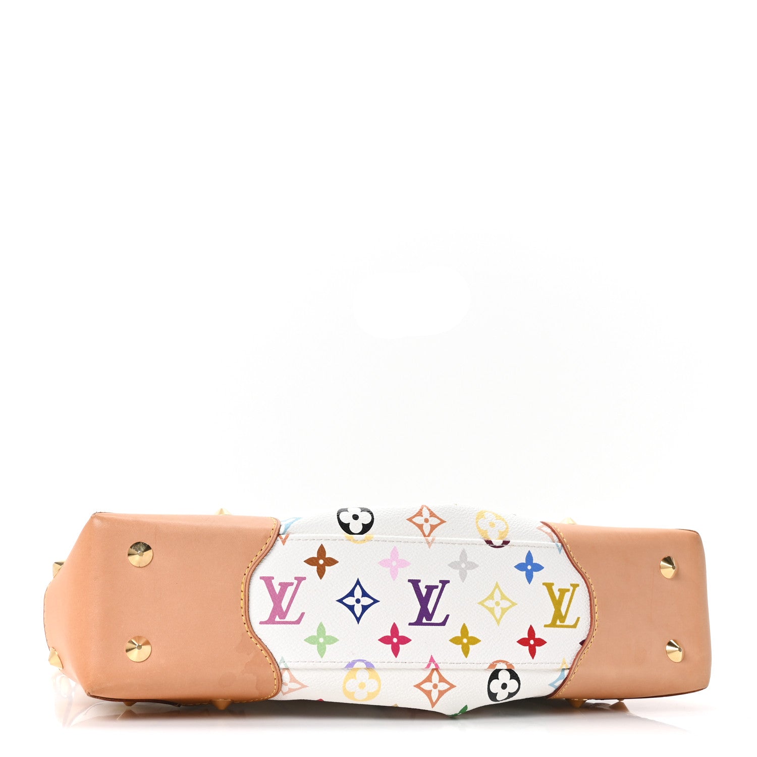 Louis Vuitton Monogram Multicolor Judy MM White