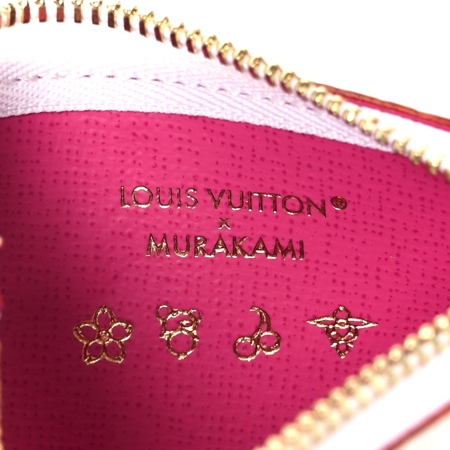 Louis Vuitton LV X TM Monogram Multicolor Key Pouch White