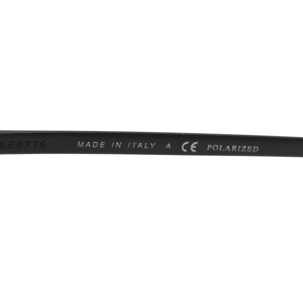 Metal Crystal Polarized Sunglasses 4258-B Black