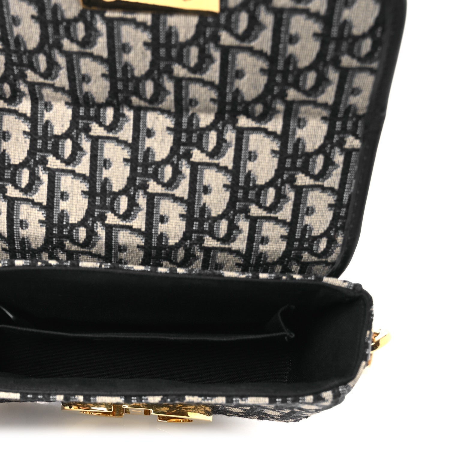Christian Dior Oblique 30 Montaigne Box Bag Blue