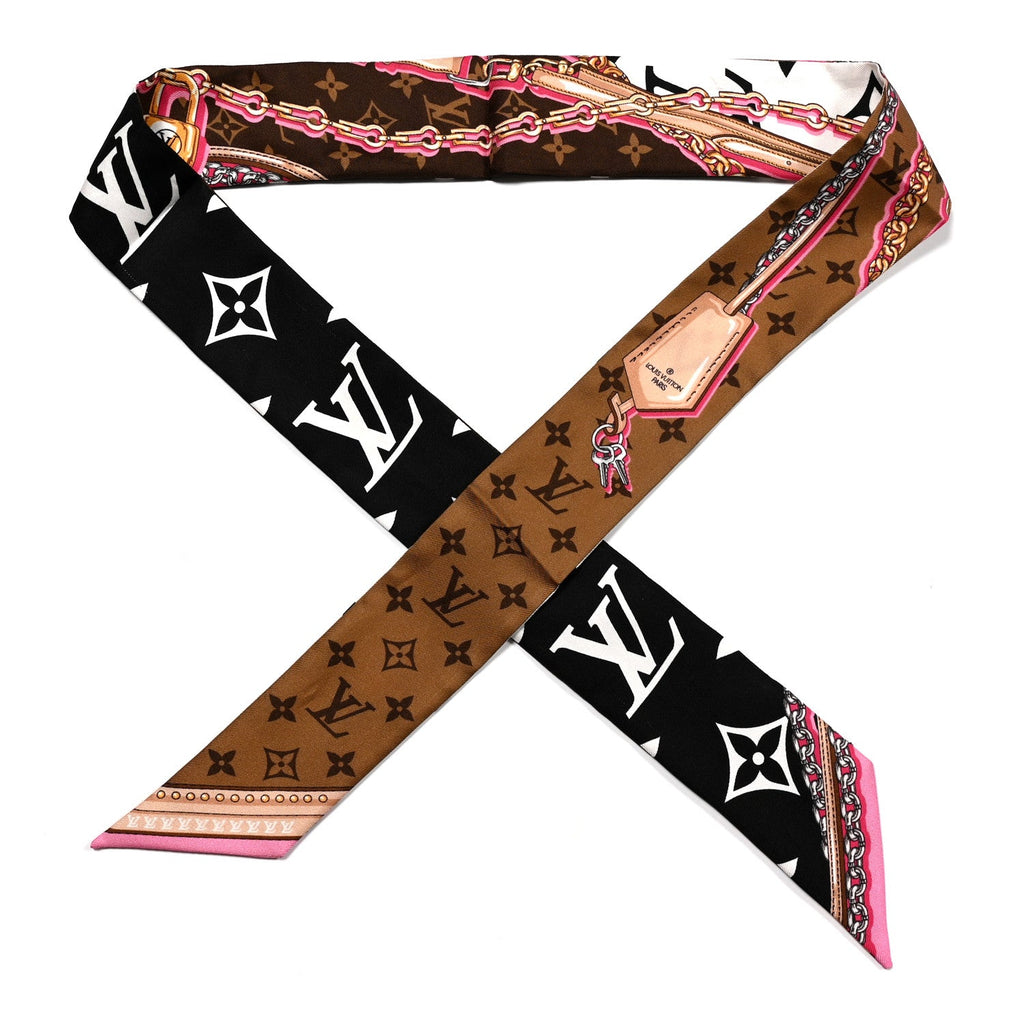 Louis Vuitton Silk Ultimate Monogram BB Bandeau Black