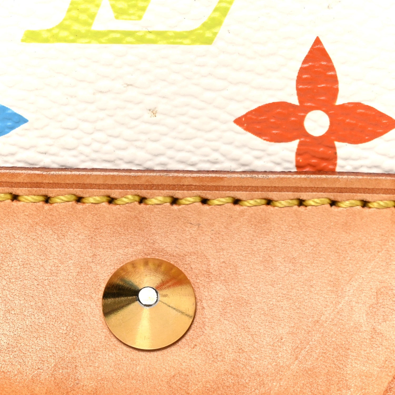 Louis Vuitton Monogram Multicolor Alma White