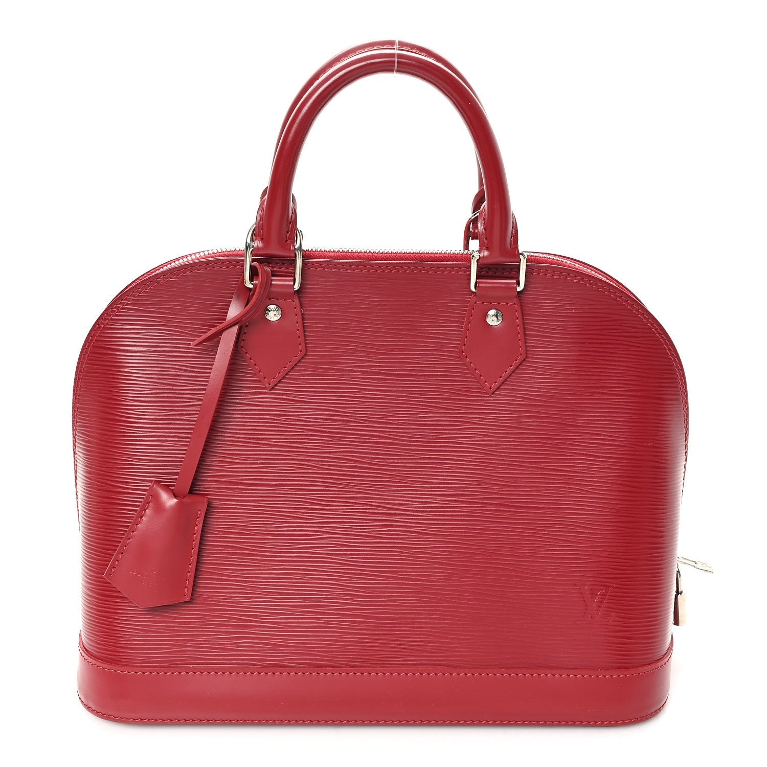 Louis Vuitton Epi Alma PM Castillan Red
