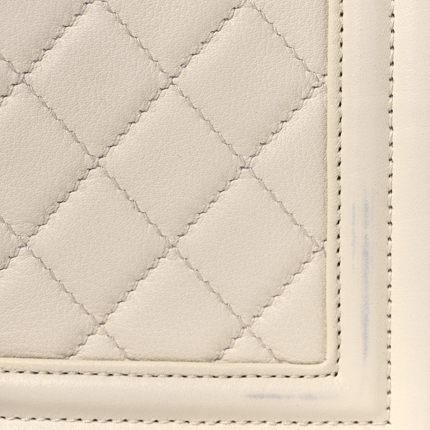 Chanel Calfskin Quilted Medium Boy Flap White
