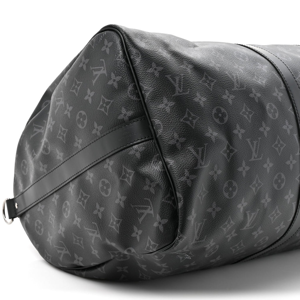 Louis Vuitton Monogram Eclipse Keepall Bandouliere 55