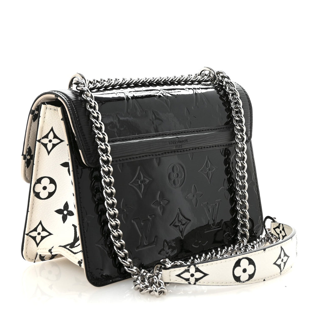 Louis Vuitton Vernis Epi Monogram Wynwood Black White