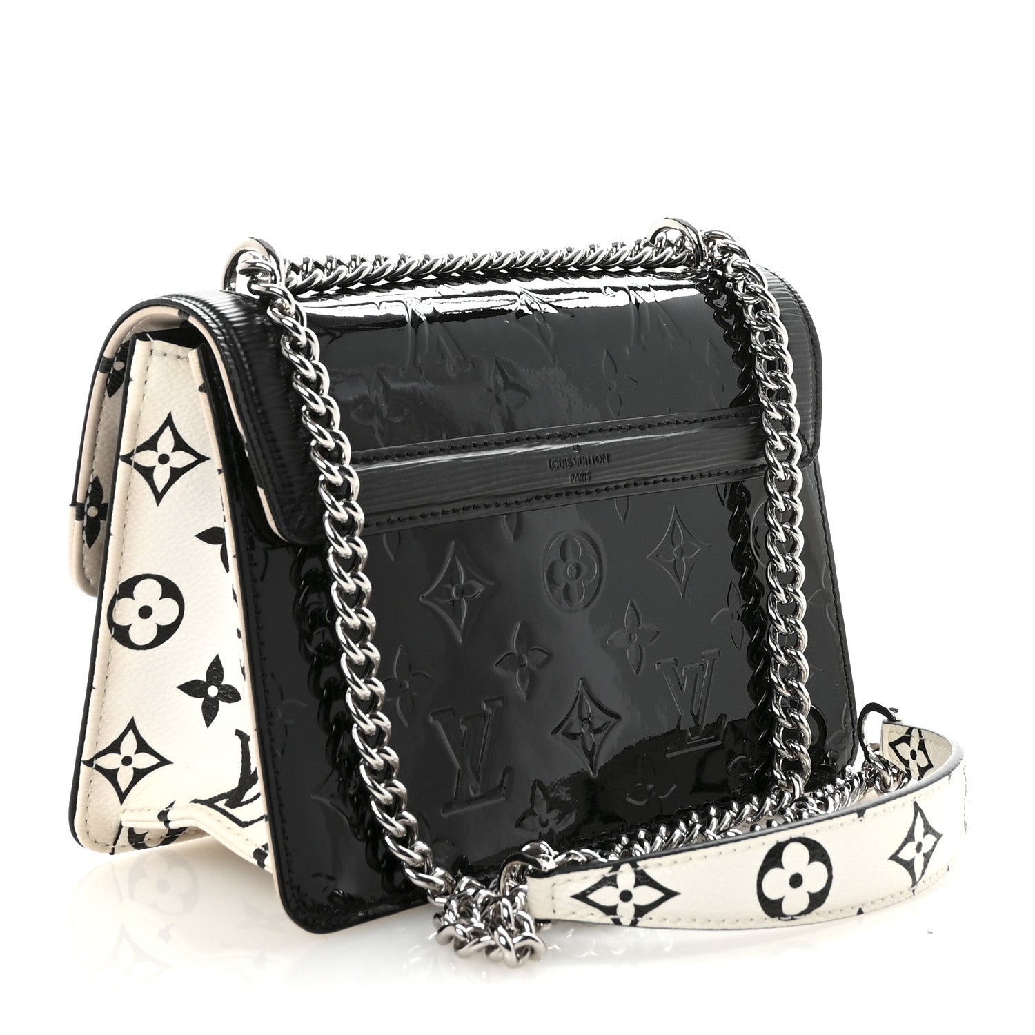 Louis Vuitton Vernis Epi Monogram Wynwood Black White