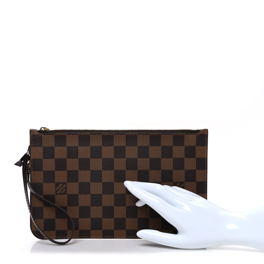 Louis Vuitton Damier Ebene Neverfull MM GM Pochette