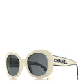 Acetate Sunglasses 71414A White