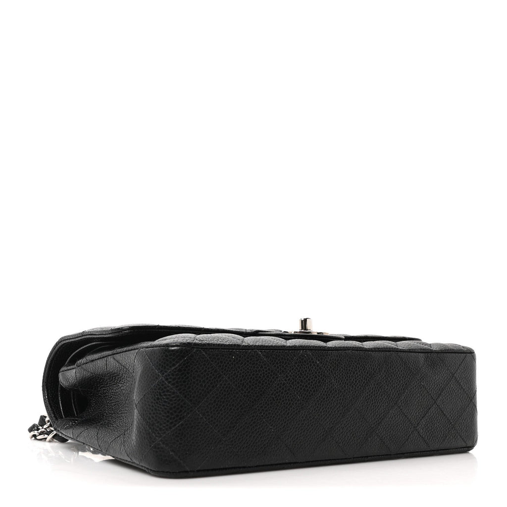Chanel Caviar Quilted Medium Double Flap Black