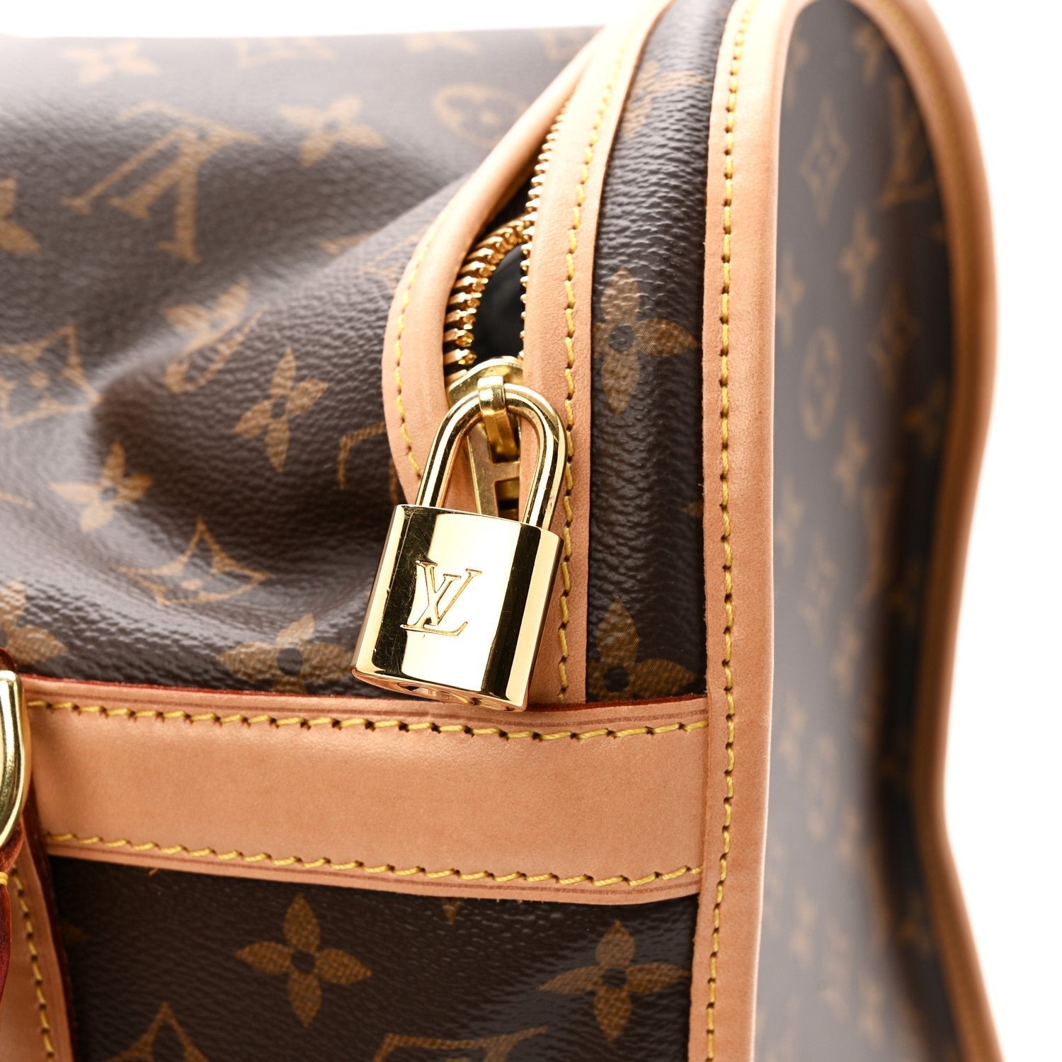 Louis Vuitton Monogram Sac Chien 40 Pet Carrier