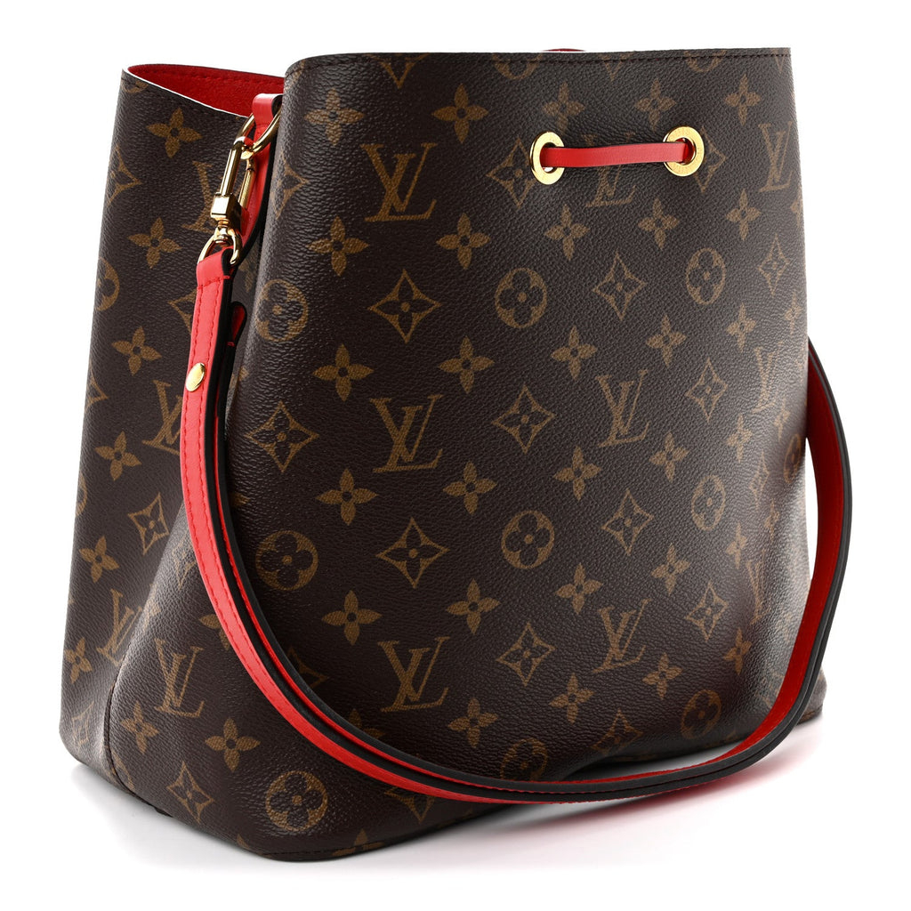Louis Vuitton Monogram Neonoe MM Coquelicot