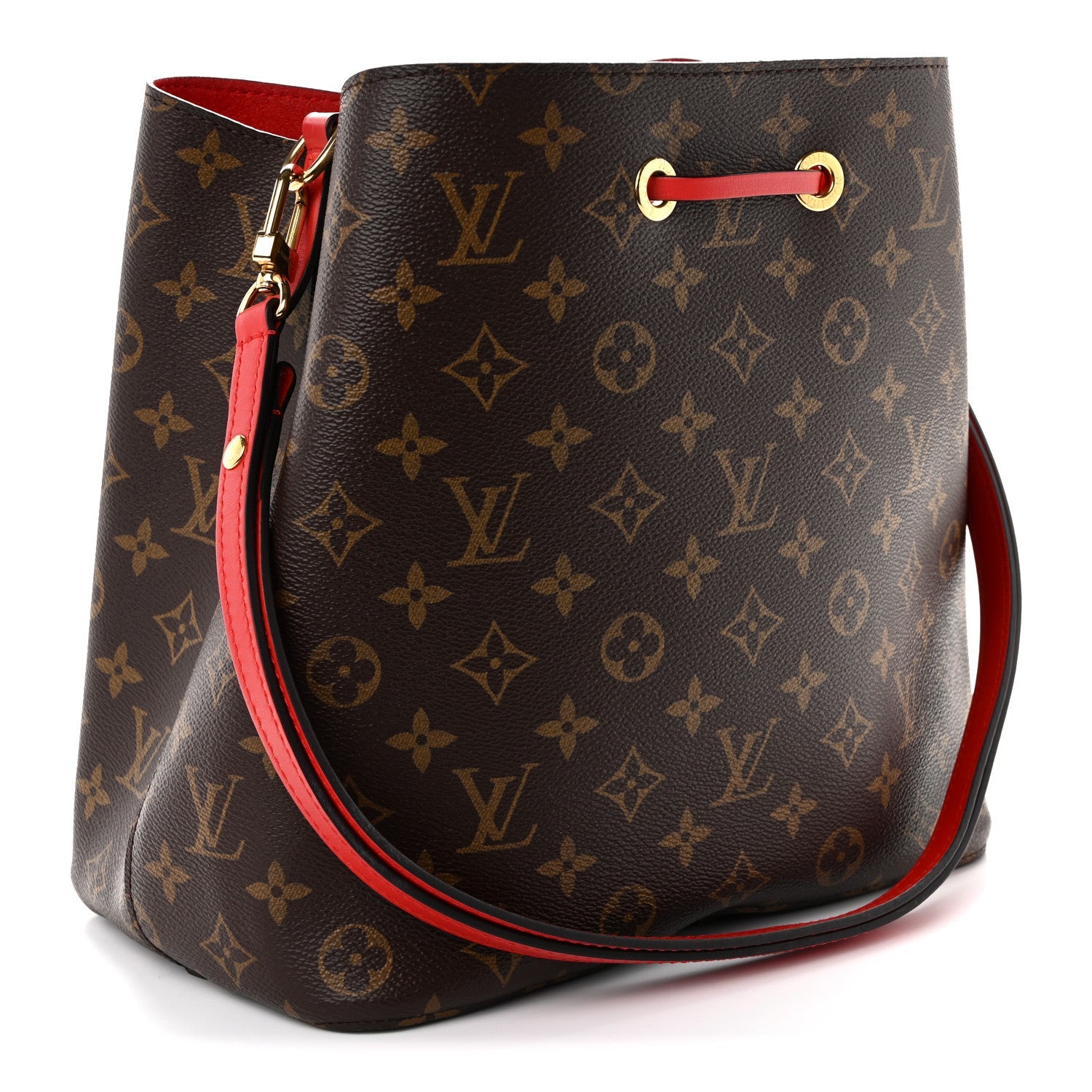 Louis Vuitton Monogram Neonoe MM Coquelicot