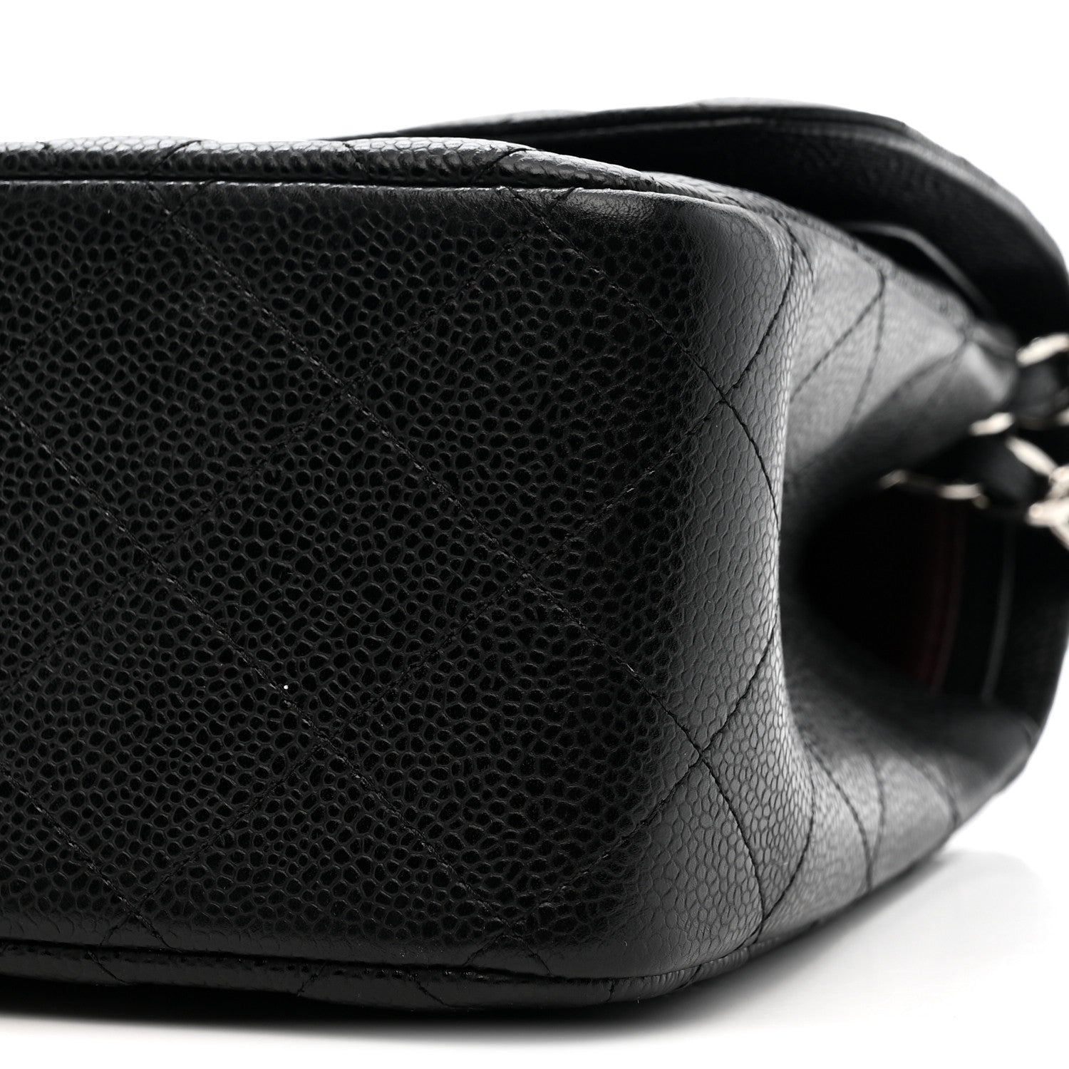 Chanel Caviar Quilted Jumbo Double Flap Black
