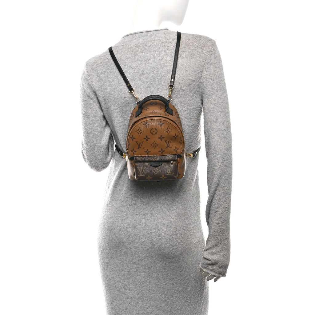 Louis Vuitton Reverse Monogram Palm Springs Backpack Mini