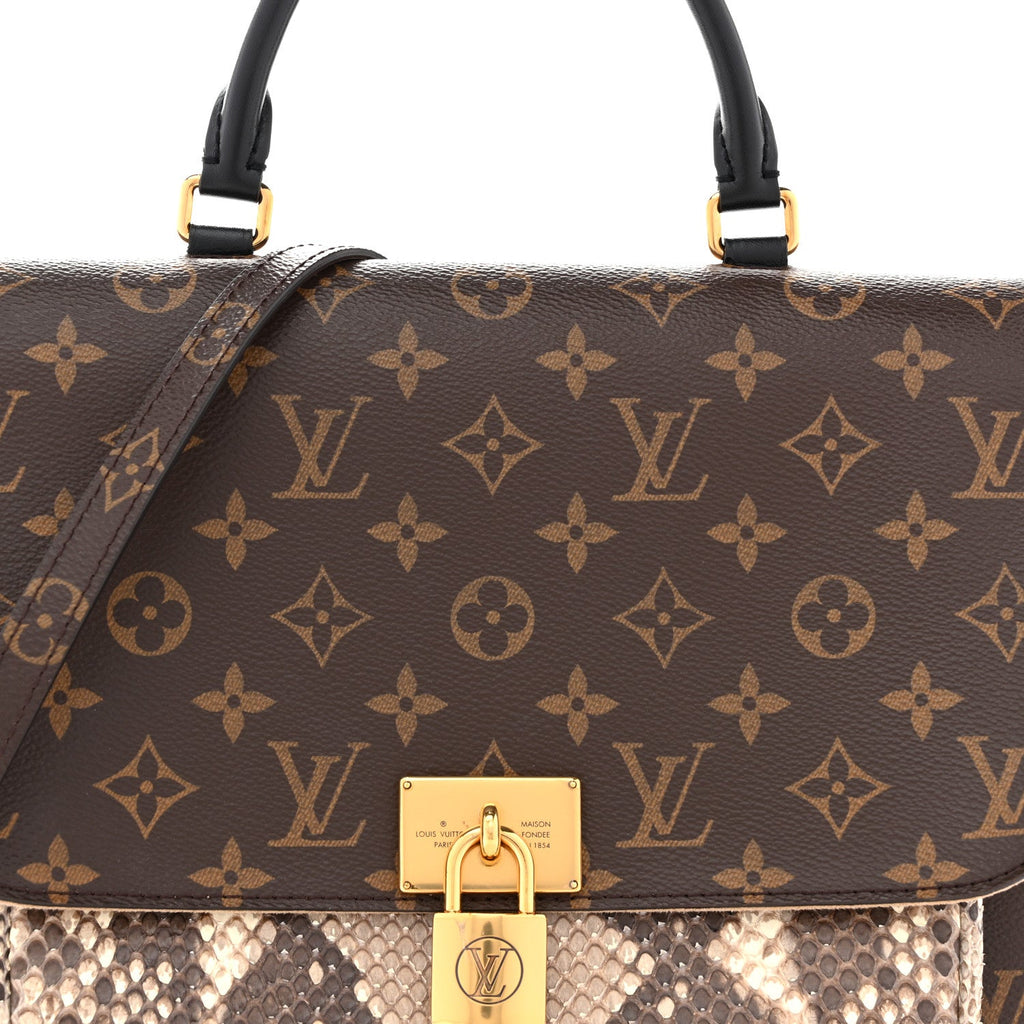 Louis Vuitton Monogram Snakeskin Marignan