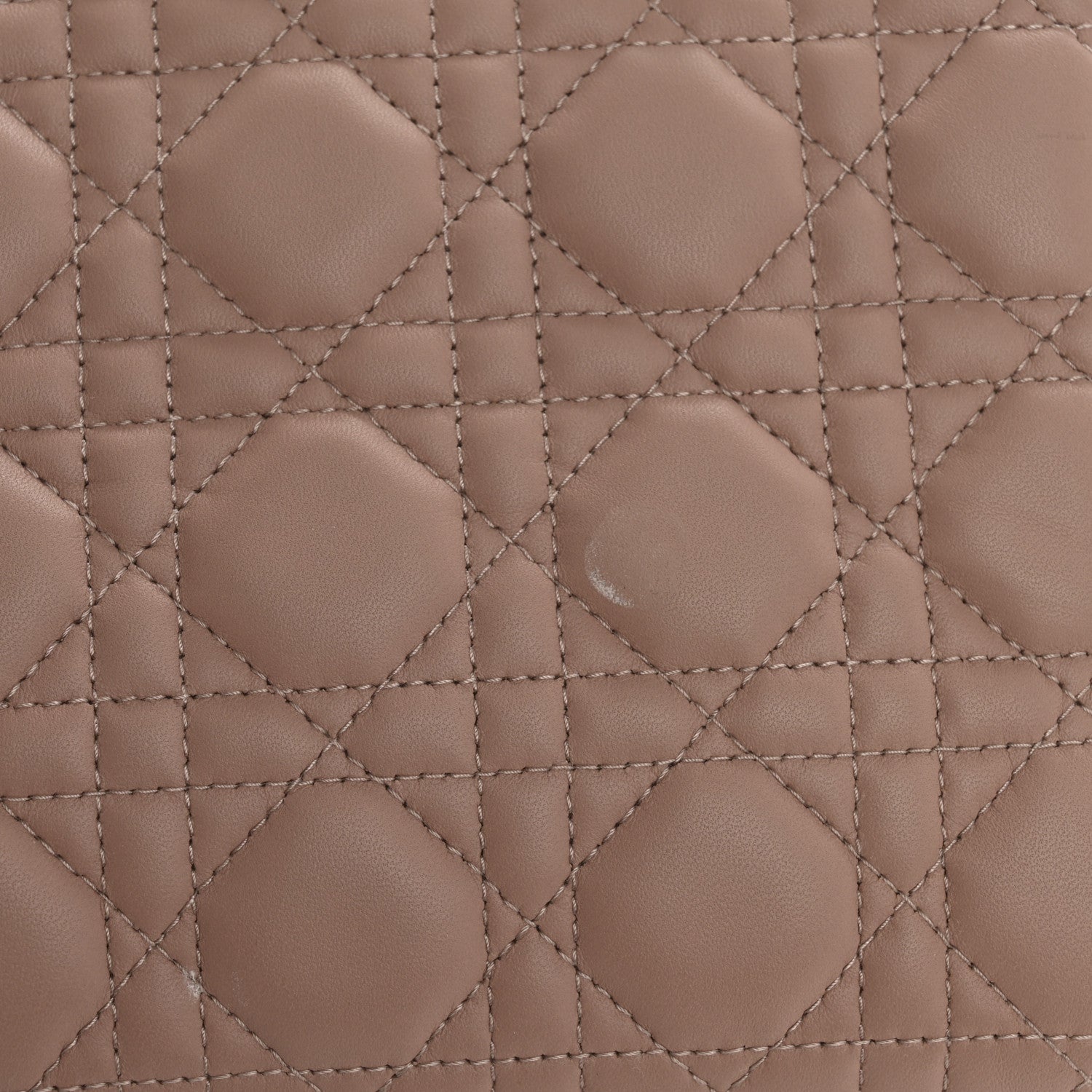 Christian Dior Lambskin Cannage Small My ABC Dior Lady Dior Blush