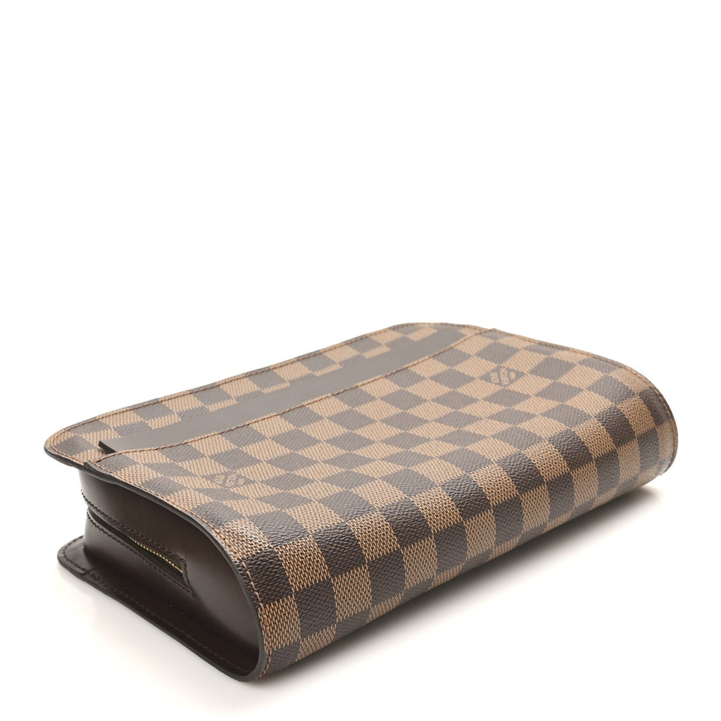 Louis Vuitton Damier Ebene Pochette Saint Louis Clutch