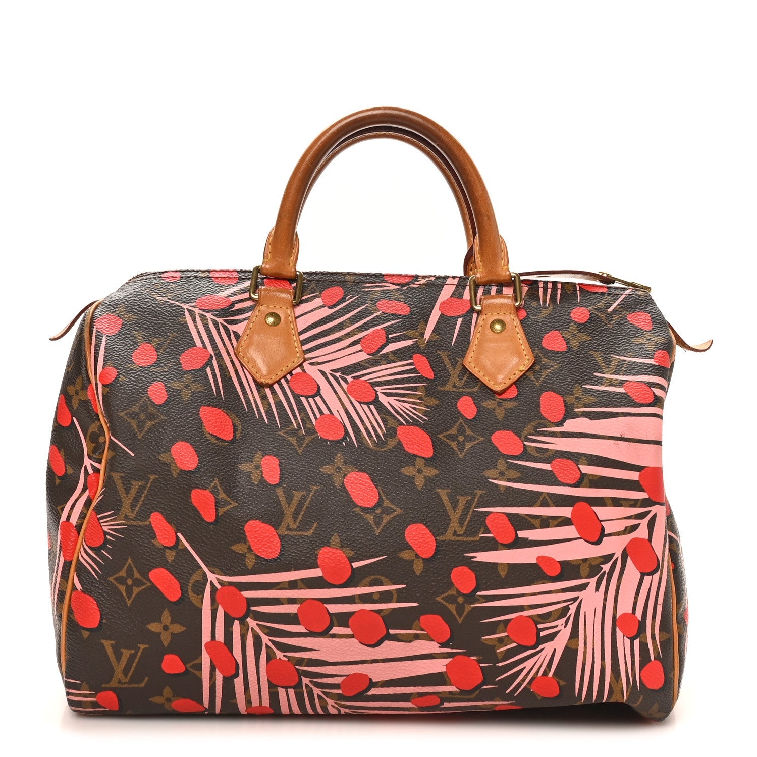 Louis Vuitton Monogram Jungle Dots Speedy 30 Sugar Pink Poppy