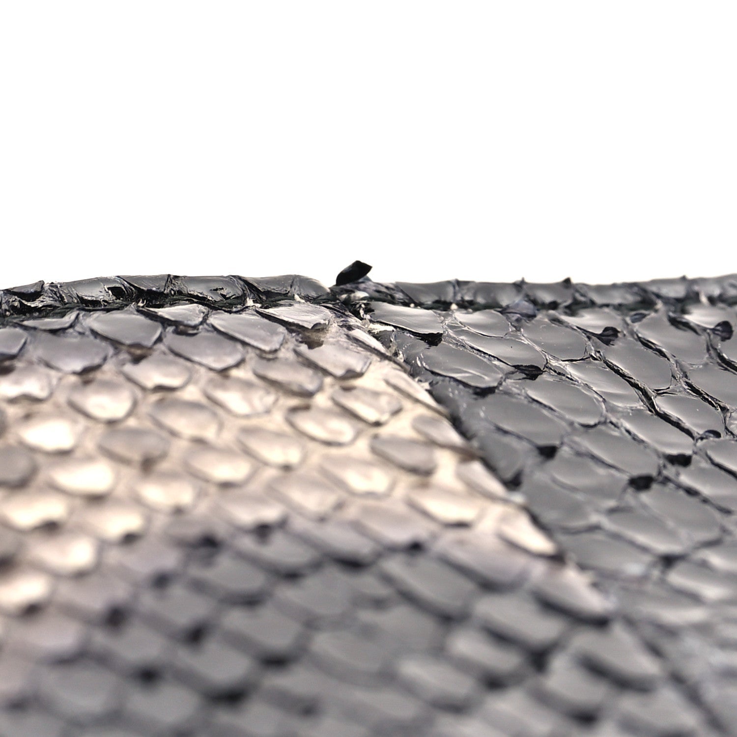 Gucci Snakeskin Medium 1970 Shoulder Bag Black Multicolor