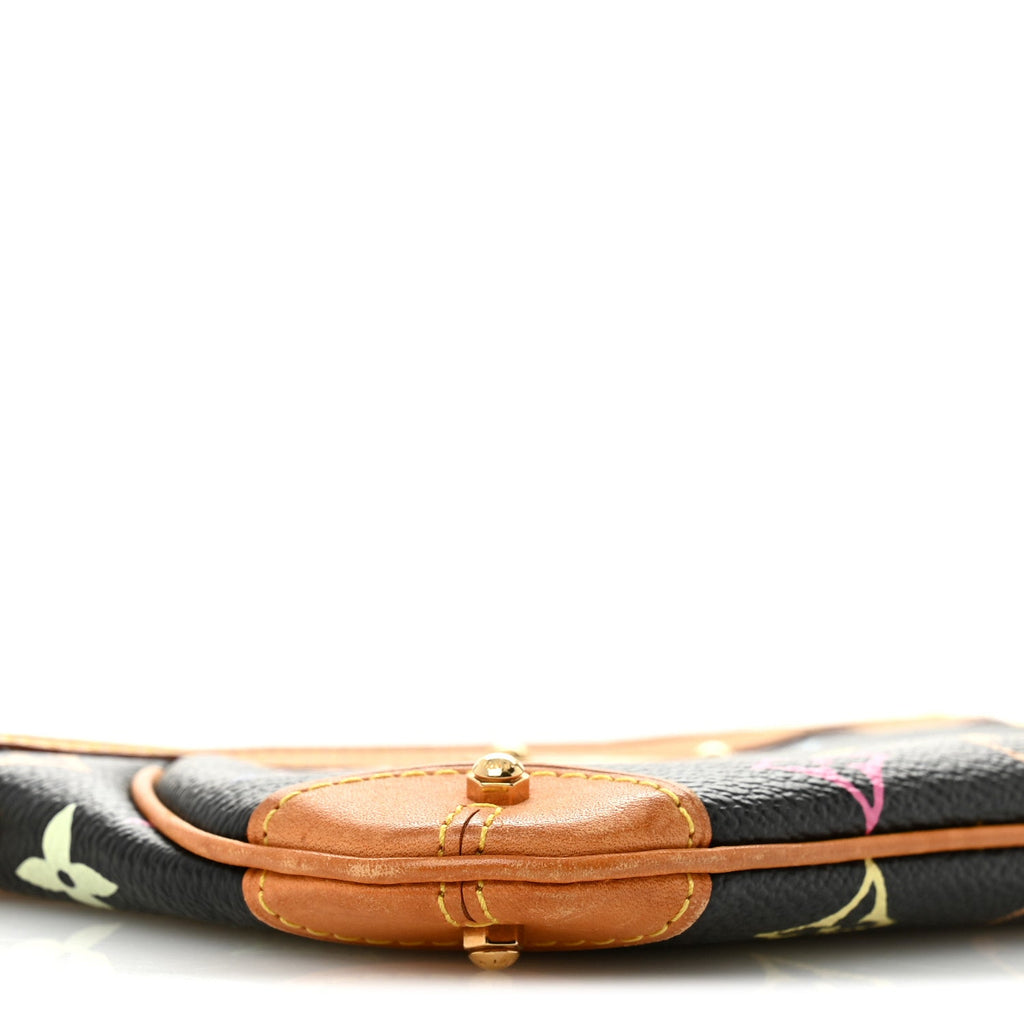 Louis Vuitton Monogram Multicolor Pochette Milla MM Black