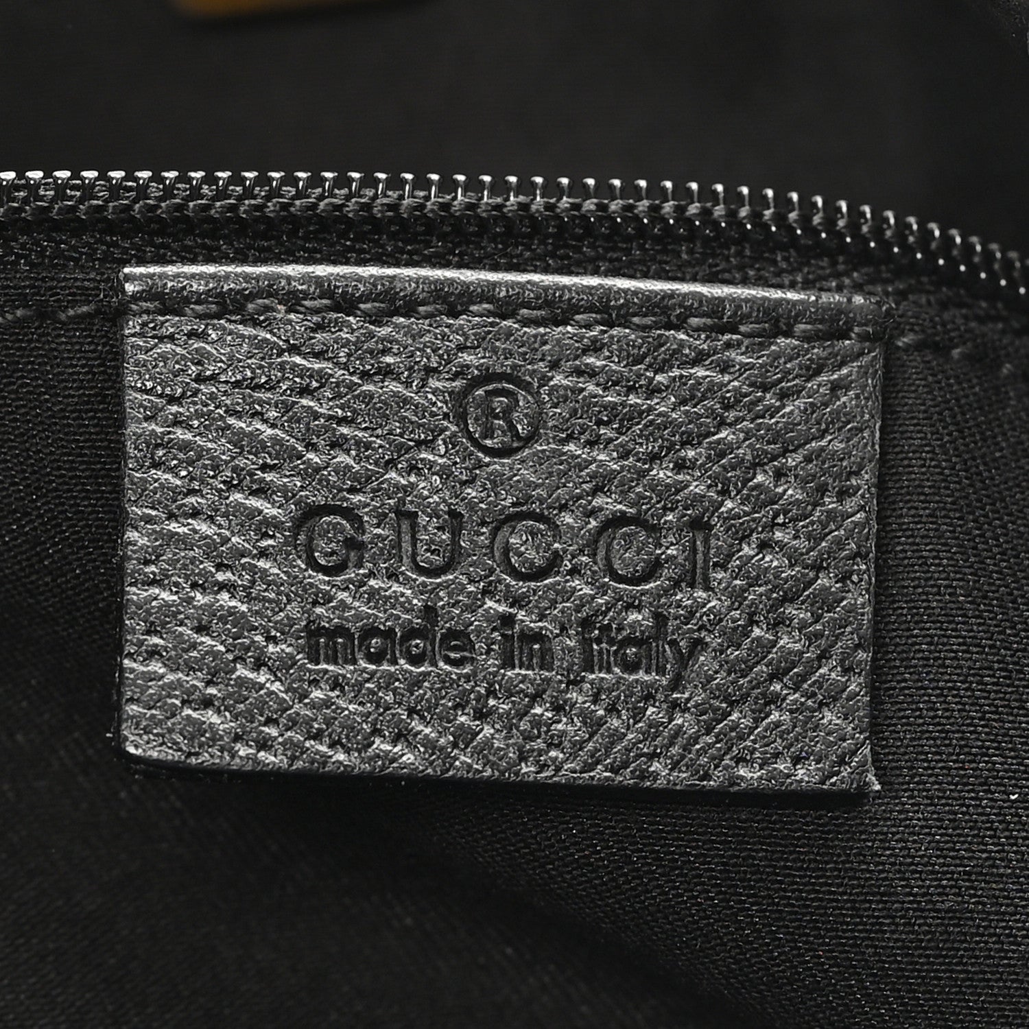 Gucci Monogram Large Abbey Tote Black