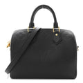 Louis Vuitton Empreinte Monogram Giant Speedy Bandouliere 25 Black
