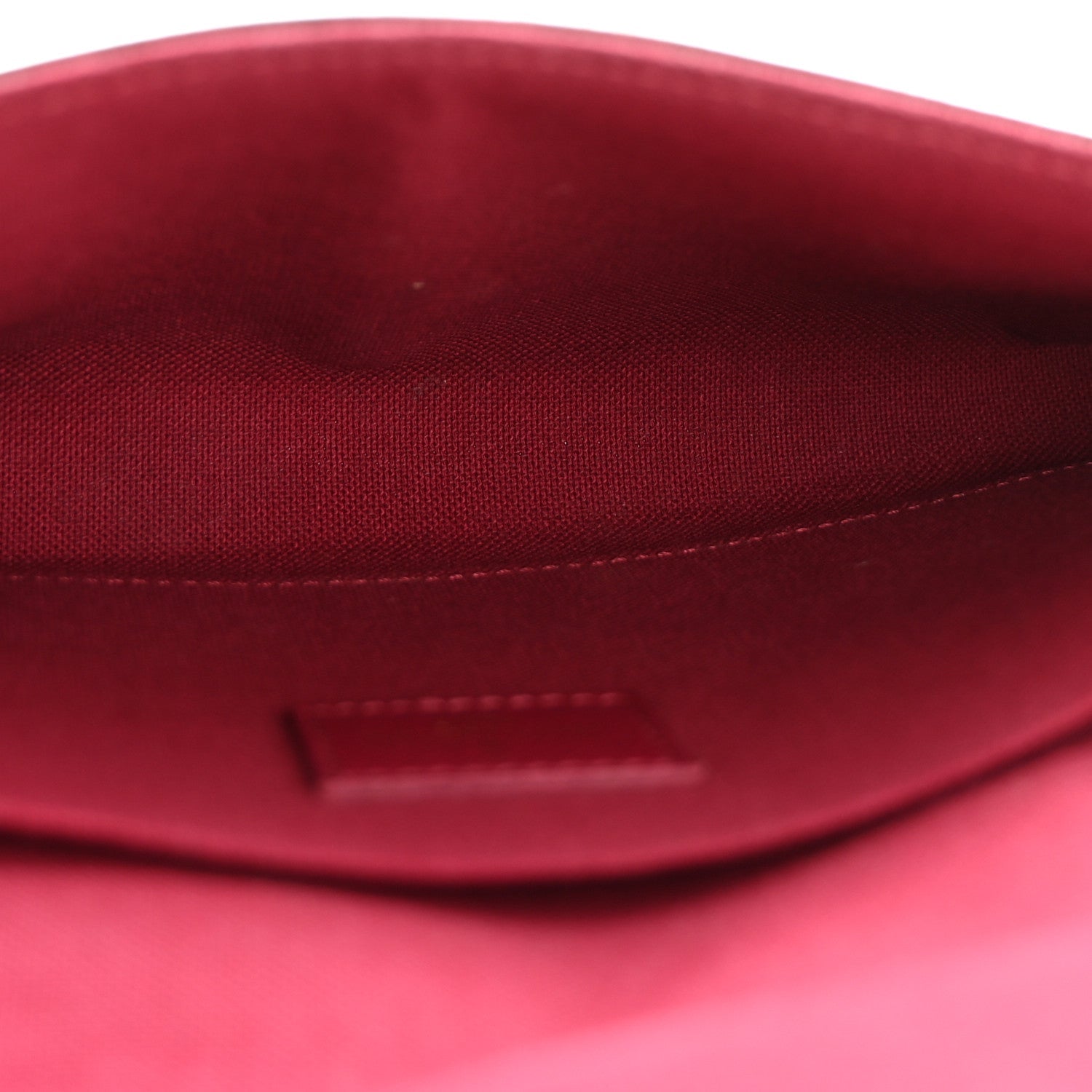 Louis Vuitton Monogram Pochette Felicie Chain Wallet Fuchsia